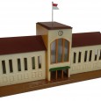 Unter der Artikelnummer 416 wurde von 1935 bis 1936 ein Großstadtbahnhof produziert welcher zeitgleich mit dem Kleinstadtbahnhof 412 angeboten wurde. Das aus Blech gefertigte und gelötete Modell eines modernen Bahnhofs einer größeren Stadt ist symetrisch...