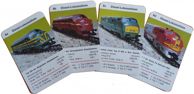 Abgezockt: Das Märklin Quartett Mit der kleinen Eisenbahn spielen ist ein echter Zeitvertreib. Doch meist sitzt man dabei alleine im Keller – oder heute auf einem gut ausgebauten Dachboden – und läßt die kleinen Züge im Kreis fahren. Eine...