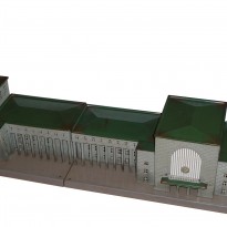 Graue Eminenz: der Stuttgarter Bahnhof von 1947