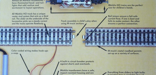 Die Vorteile des Märklin Wechselstrom Systems mit Punktkontakten, oder gar mit durchgehendem Mittelleiter, müssen hier sicher nicht erläutert werden. Somit ist der natürlich das erstaunen der Leser dieser Zeilen über die Überschrift verständlich und sogar...