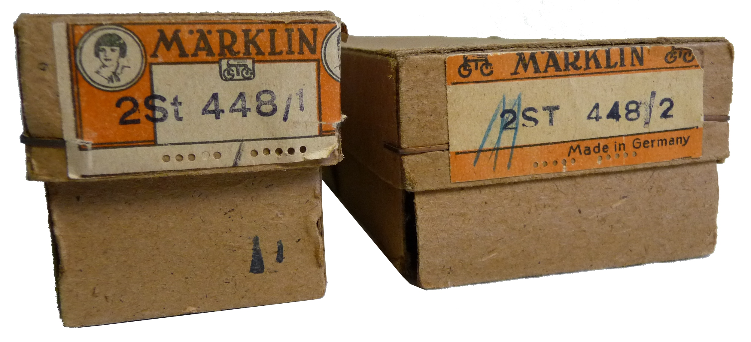 Märklin Kartons 448/1 und 448/2